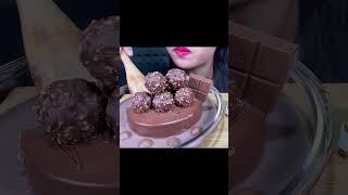 MUKBANG ASMR CHOCOLATE CAKE MALTESERS EATING SOUNDS [upl. by Acinom]