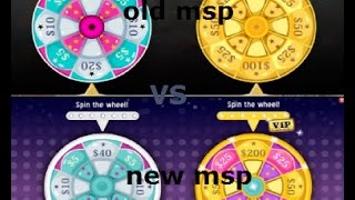 Old msp vs new msp [upl. by Sherar]