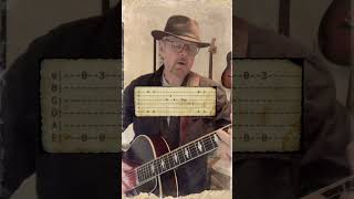 Smokestack Lightning Riff Tab 1st Verse Howlin’ Wolf lesson [upl. by Manard]