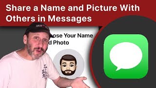 Share a Name and Profile Picture or Animoji With Others in iOS 13 Messages [upl. by Araht]