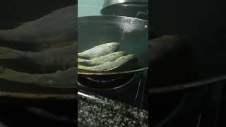 Fried Salted Fish quotSardinellaquot Part 1 cooking yummyy chinesefood fishlover ofwhk simplefood [upl. by Ehtnax20]