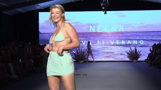 Oh Polly Neena Swim Resort 2022 Paraiso Miami Beach Miami Swim Week 4k [upl. by Lartnom]