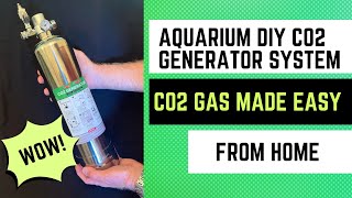 DIY ZRDR CO2 Generator System for Planted Aquarium [upl. by Bolling]