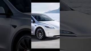 New Tesla Model Y Juniper Is Here tesla teslamodely modely ev juniper shorts model3 suv [upl. by Nomar202]