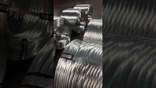 hot dipped galvanized wire make the weight for export galvanizedwire wirefactory [upl. by Yolanthe]