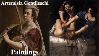 Artemisia Gentileschi  🎨 🖼️ Classic Paintings in HD  Classical Art [upl. by Nagrom209]