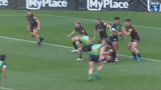 Regan Carr  2024 Jersey Flegg Highlights [upl. by Adnal]