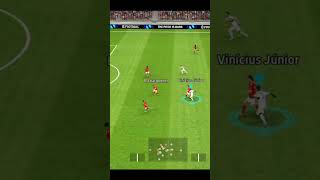 efootball moments cr7 efootball pes messi football vinicius [upl. by Arahsit]