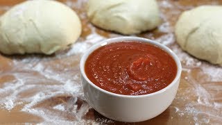 How to Make Pizza Sauce  Awesome Homemade Pizza Sauce Recipe [upl. by Seko]