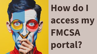 How do I access my FMCSA portal [upl. by Chobot574]