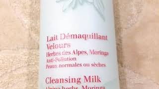 Clarins cleansing Milk  normal or dry skin [upl. by Dorrehs]