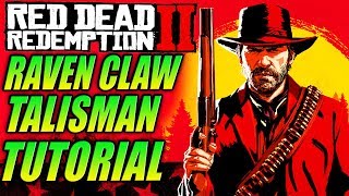 Red Dead Redemption 2  RAVEN CLAW TALISMAN TUTORIAL  How to get Old Brass Compass [upl. by Ibbed]