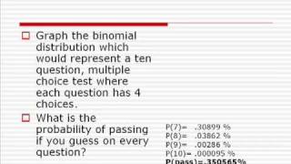 Binomial Distribution Part2 [upl. by Onaled]