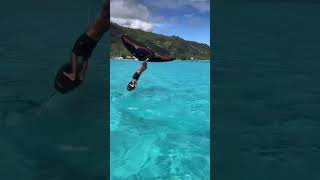 Frontside 360windsurf windsurfing loyaltothefoil perfect viral shorts comedy trending [upl. by Anirazc618]