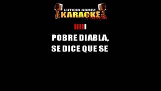 Pobre diabla  Don Omar karaokê [upl. by Monte]