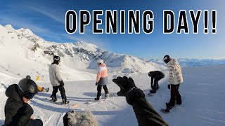 Opening Day At The Remarkables 2022  Bluebird Day [upl. by Akirehc]