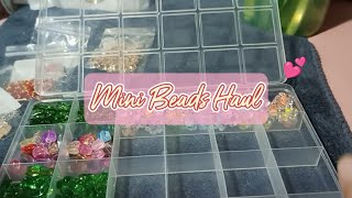 Mini Beading Materials Haul From Shopee beads minihaul [upl. by Derte939]