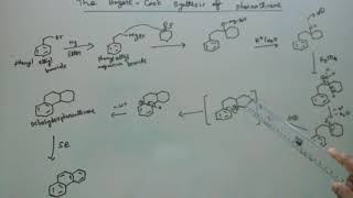 Synthesis of phenanthrene BogertCook synthesis [upl. by Ahsinert754]