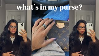 Whats in my Purse LOUIS VUITTON Multi Pochette Accessoires [upl. by Nilok69]