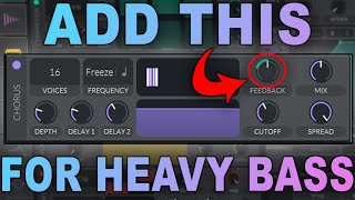 This Effect Makes INSANELY HEAVY BASSES Vital Dubstep Sound Design Tutorial [upl. by Inaffets]