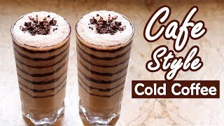 Cold Coffee Recipe  How To Make Cold Coffee  Iced Coffee Recipe [upl. by Haididej]