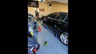 G37 Transmission and Diff oil change oilchange automobile automaintenance [upl. by Holmen]