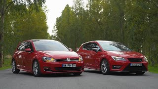 VW GOLF 7 16 TDİ amp Seat Leon FR karşılaştırması  Fiyat Performans Testi [upl. by Oilenroc808]