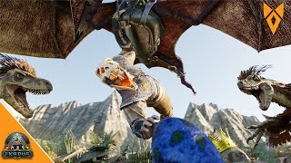 Stealing Deinonychus Eggs With Ease  Ark Fjordur Monarky S2E4 [upl. by Domeniga254]