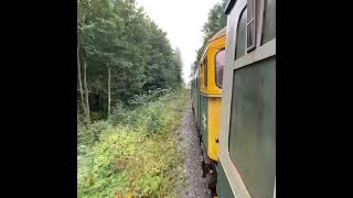 BR 33035 Travels Towards Leyburn On The Wensleydale Railway [upl. by Tades]