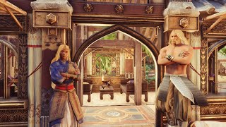 Conan Exiles  quotThe Oasis of Sepermeruquot mix of Yamatai Khitan and Turanian expansion  walktour [upl. by Kissel]