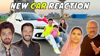 New Car Par Family Aur Friends Ka Reaction  Raat 1 Bje Dukaan Khulwa Kar Mithai Li [upl. by Eugnimod]