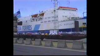 Hull 1984  Ferry to Rotterdam  North Sea Ferries quotNorlandquot [upl. by Janifer]