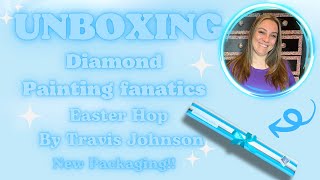 Diamond painting Fanatics unboxing Easter hop [upl. by Odnumde]