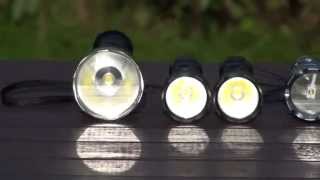 LED Flashlights Test part 13 Introduction Full HD [upl. by Spitzer805]