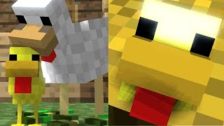 Chicken Life  Minecraft Animation [upl. by Ybok]