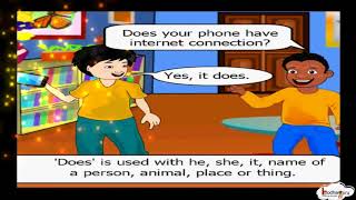 How to use  do and does correctly Grammar for kids  English [upl. by Civ5]