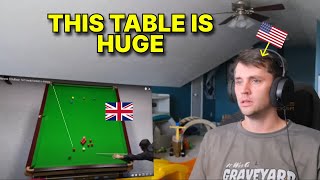 American reacts to Ronnie OSullivan 147 break Snooker [upl. by Mommy]