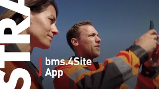 bms4Site App Eine App für die Abstimmung zwischen Fräsenfahrerinnen und Disponentinnen [upl. by Johnathan]