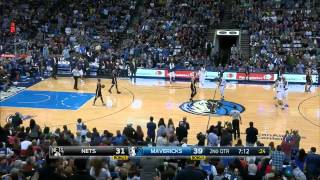 Dirk Nowitzki Fastbreak Dunk  Nets  Mavericks  February 28 2015 [upl. by Naved771]