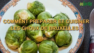 Comment PRÉPARER et CUISINER les CHOUX de BRUXELLES  🥬 [upl. by Stephine]