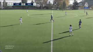 Real Madrid Cadete femenino  CD Masriver  Preferente Femenino Cadete 202324  Jornada 9 [upl. by Darcee]