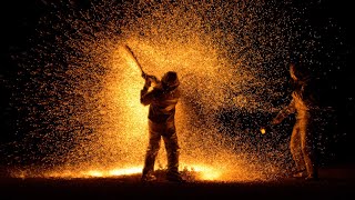 Molten Steel Exploding at 10000fps  The Slow Mo Guys [upl. by Bill]