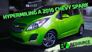 Hypermiling in a Chevy Spark EV [upl. by Yssej]