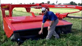 1363 Massey Ferguson DiscMower Conditioner [upl. by Sivram]