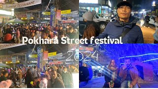 POKHARA Street Festival 2024 maxcko vlog [upl. by Lertram]