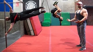 Bros vs Ninja Warrior Training [upl. by Eittah]