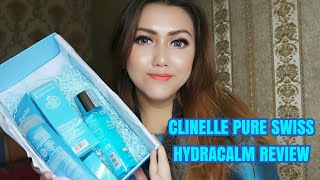 Review Clinelle Pure Swiss Hydracalm Series  Khansamanda [upl. by Kumagai]