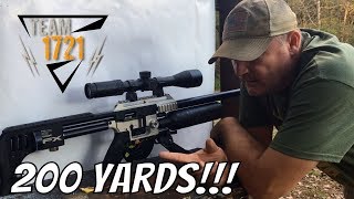 FX Impact 30 cal 200 yards  Chicken Sniper [upl. by Coltun]