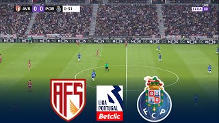 EM DIRETO 🔴 AVS vs PORTO  Liga Portugal Betclic 20242025  Full Match  FL 2025 Gameplay [upl. by Garry]