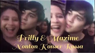 Prilly Latuconsina dan Maxime Bouttier Nonton Konser Rossa [upl. by Prescott]